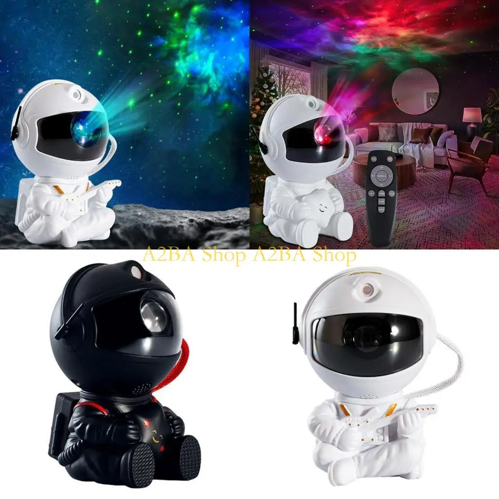 

A2BA Многофункциональный астронавт ночной лампы Light с пультом дистанционного управления Starry Teiling Store Lamp для детей