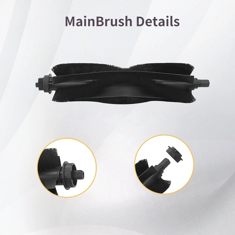 Accessories Replacement For Eufy L60 L50 Robot Vacuum Accessories Mainbrush Filters Dust Bags Side Brushes