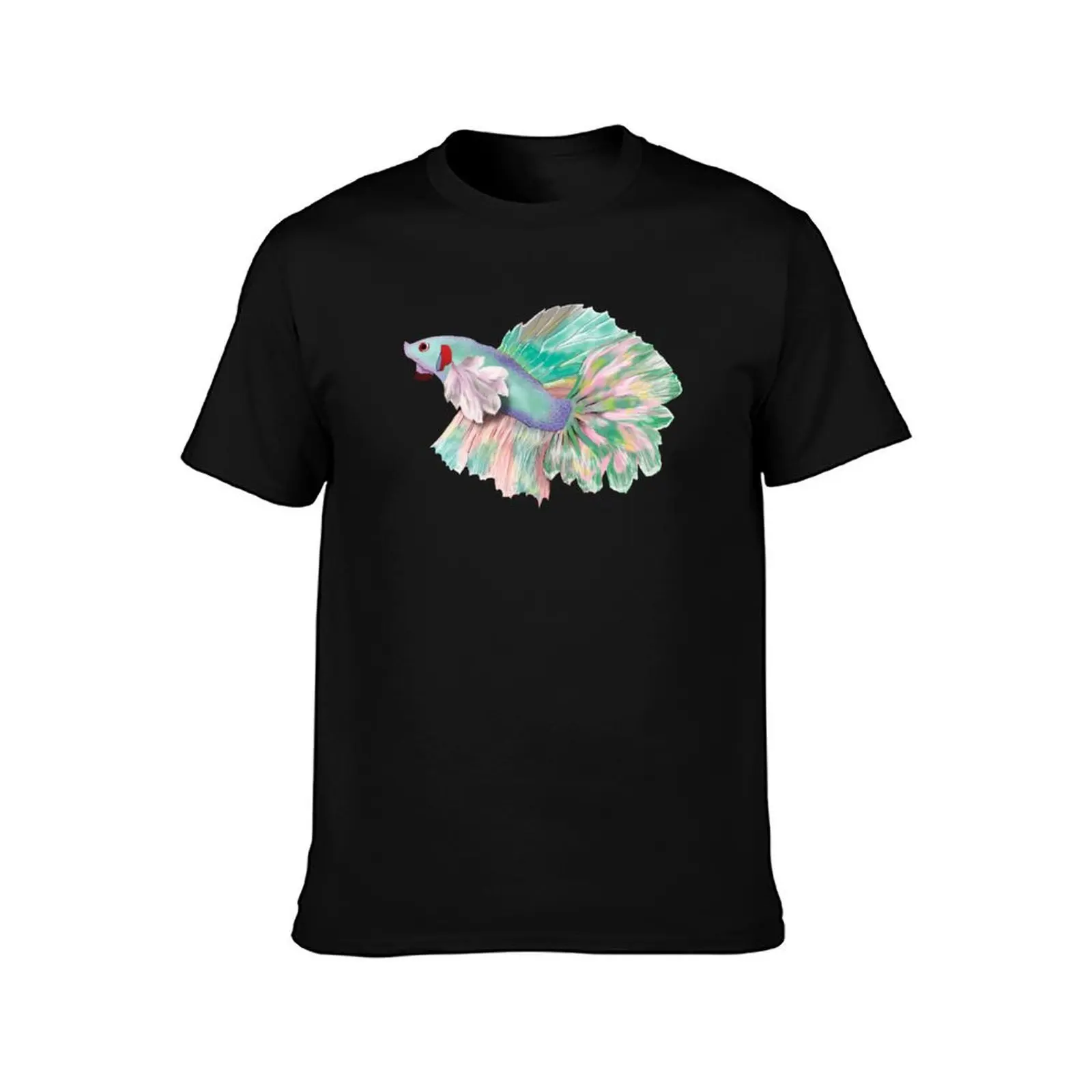 Siamese fighting fish T-Shirt Plus Size Loose Fit T-Shirt