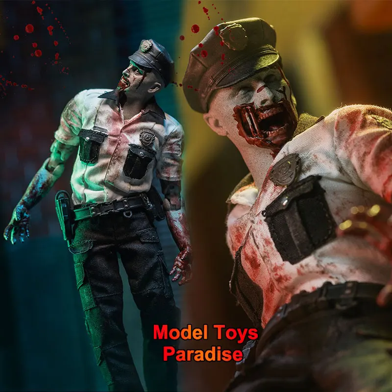 Patriot studio 1/12 Men Soldier Zombie Officer Raccoon City Full Set 6inch Movable Action Figure Collectible Toys Gifts