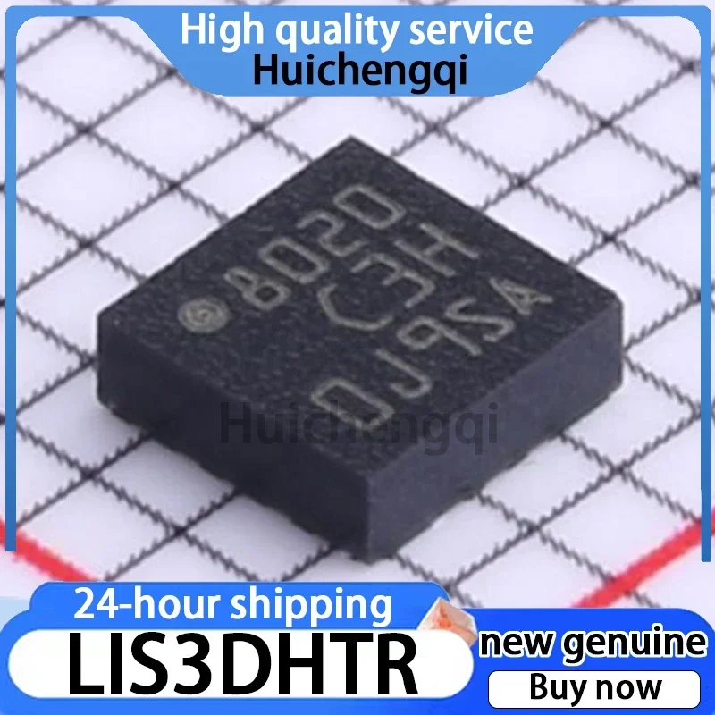 2PCS  LIS3DHTR Package LGA-16 3-axis MEMS Accelerometer