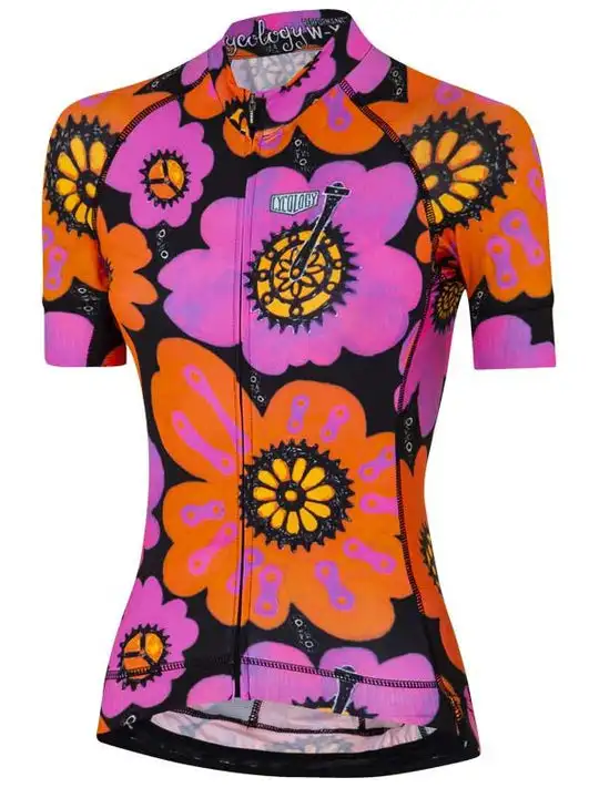 cycling jersey woman 2022 enduro clothes mtb shirt downhill jersey motocross sportswear short sleeve t-shirts roadbike jerser