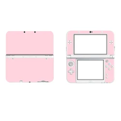 Pure Pink Color Full Cover Decal Skin Sticker for NEW 3DS XL Skins Stickers for NEW 3DS LL Vinyl Protector Skin Sticker