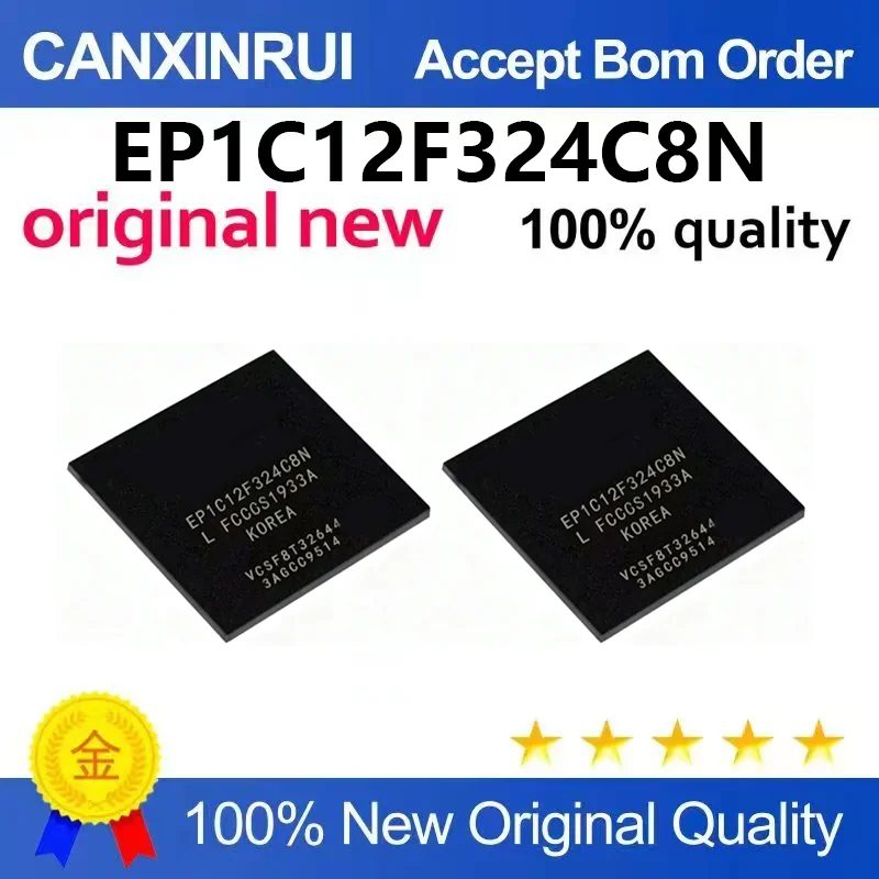 （5pcs-100pcs）Newly imported original EP1C12F324C8N patch package BGA324