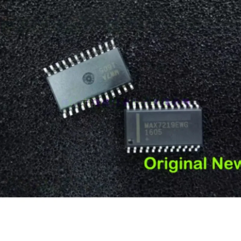 5PCS New Original MAX7219EWG MAX7219CWG MAX7221EWG MAX7221CWG SOIC24 8-Digit LED Matrix Display Driver Serial Interface 5V