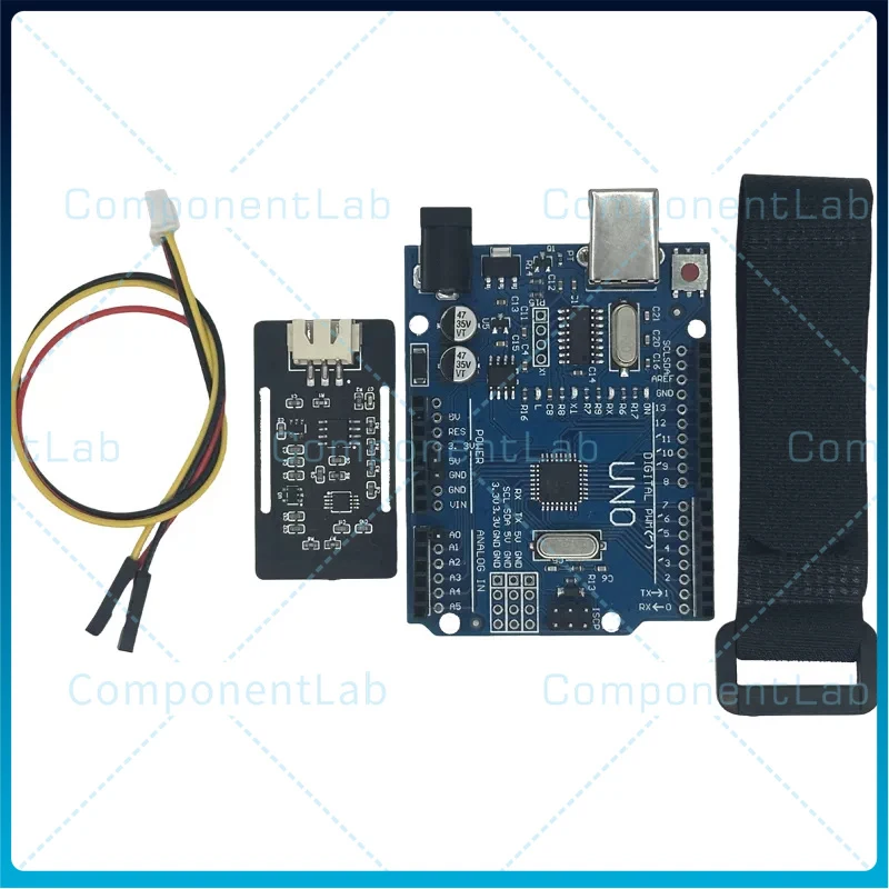 Single Channel EMG Sensor Dry Electrode Surface Electromyography Module Muscle Signal Board for Arduino ESP32 Development