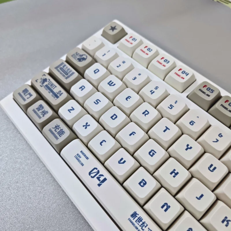 

E-evangelion V-eva A-genesis EVANGELION-04 Theme Keycaps Full Set for Mechanical Keyboard DIY Key Cap Set PBT Mx XDA 130