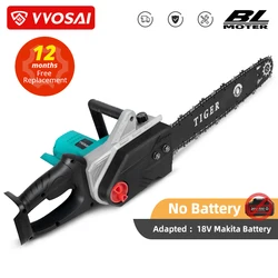 VVOSAI MT-Series Brushless Electric Chainsaw 20V Lithium battery Cordless Chainsaw Wood Cutter Woodworking Garden Tools