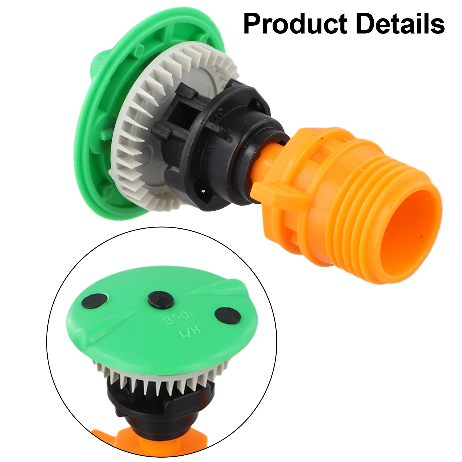 5PC Automatic Sprinkler with Rotating Nozzle Suitable for Vegetable Fields Lawns and Garden Watering Applications