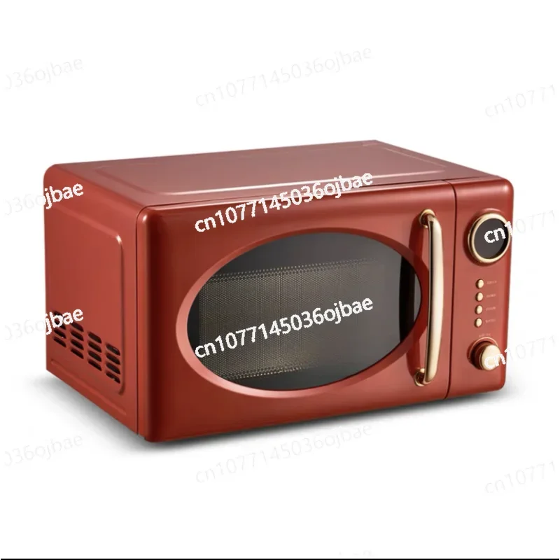 Microwave Oven Home Rotary Table Retro Micro Steaming Baking Multi functional Microwave Barbecue Machine