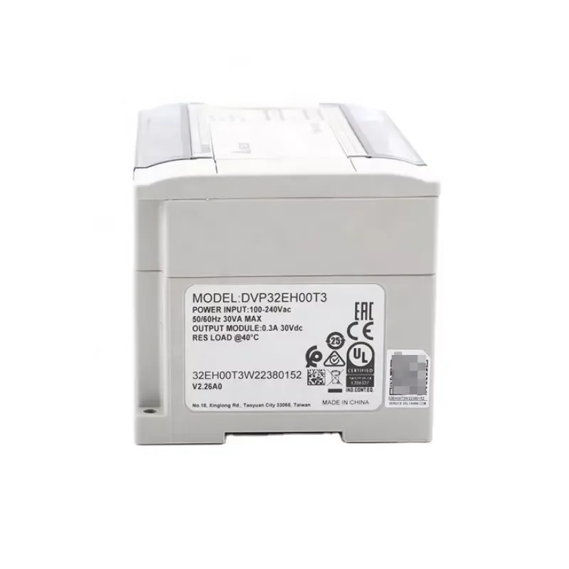 for Delta DVP-32EH Series PLC PAC Dedicated Controller DVP Module DVP32EH00T3 DVP32EH00R3 32 I/O 24V for PLC Programming
