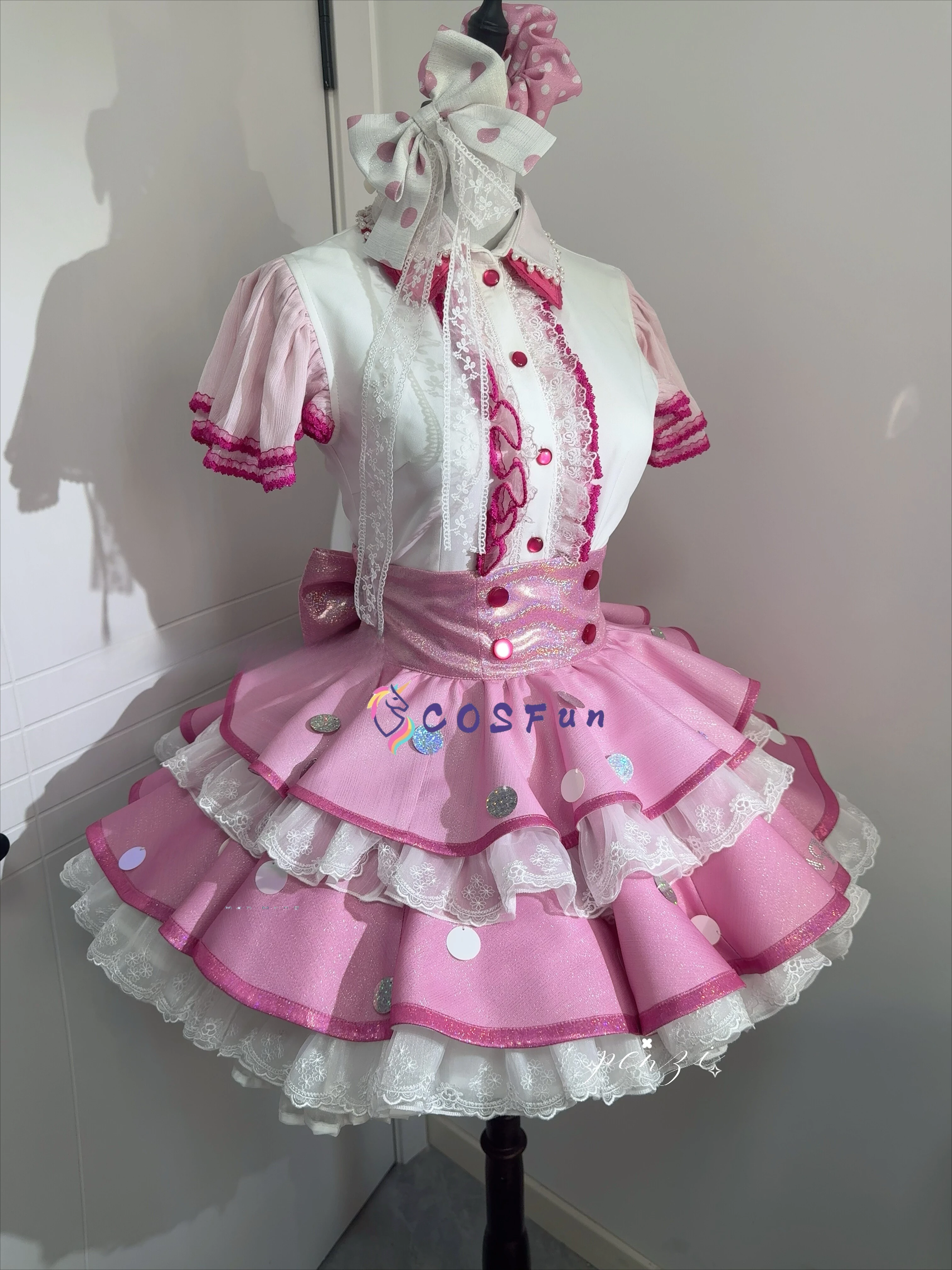 

Anime lovelive Sakurauchi Riko Cosplay Costume Lolita Dress Princess Dress For Hallowmas Christmas Role Play Women COSFun