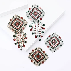 Rhinestone Catch Chain Brooches for Women Unisex Baroque Style Pins Office Party Friend Gifts Jewelry Accessories