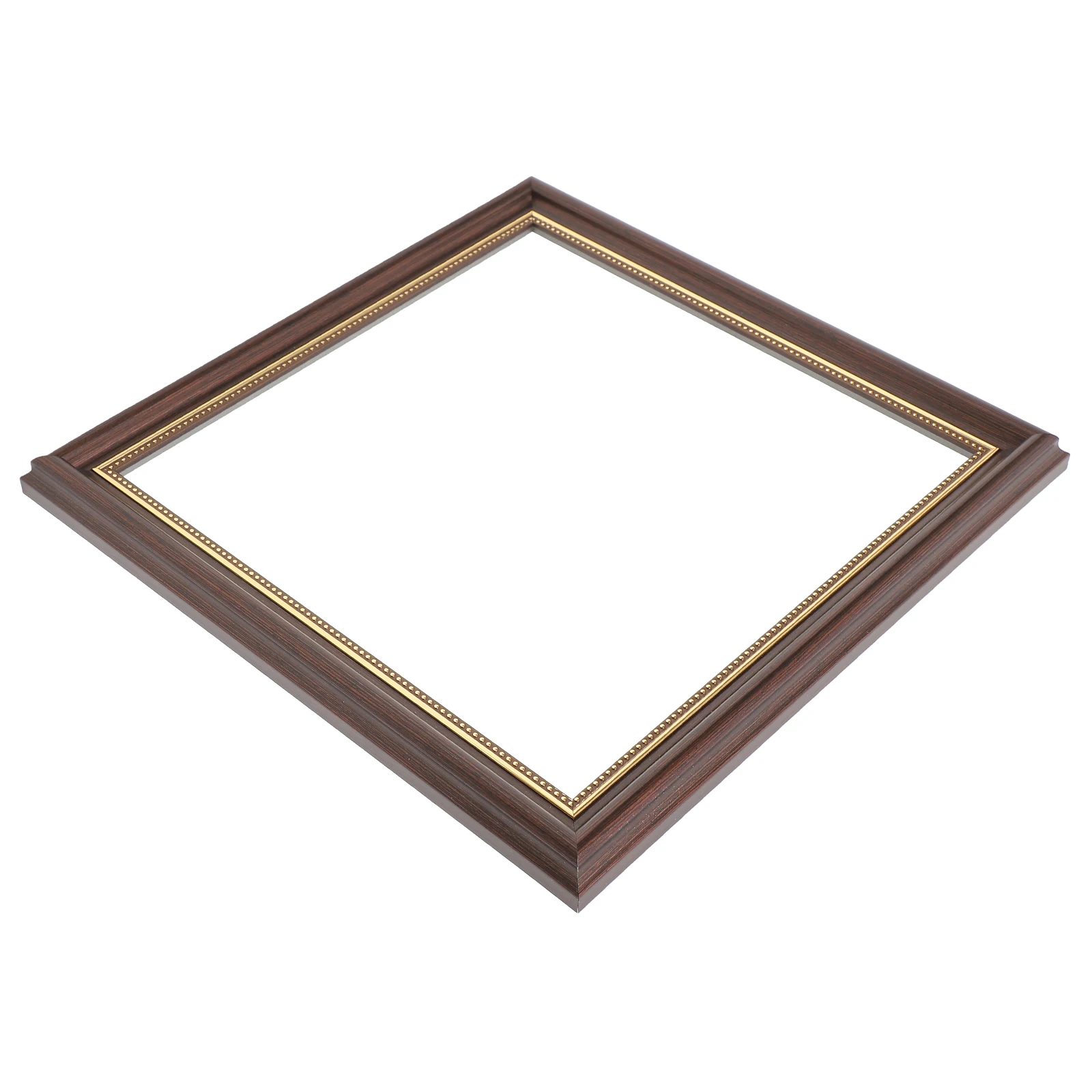 

1pc Retro Oil Frame 30x30cm Resin Frames For Canvas Vintage Wall Decor Canvas Floating Photo Frame Home Display