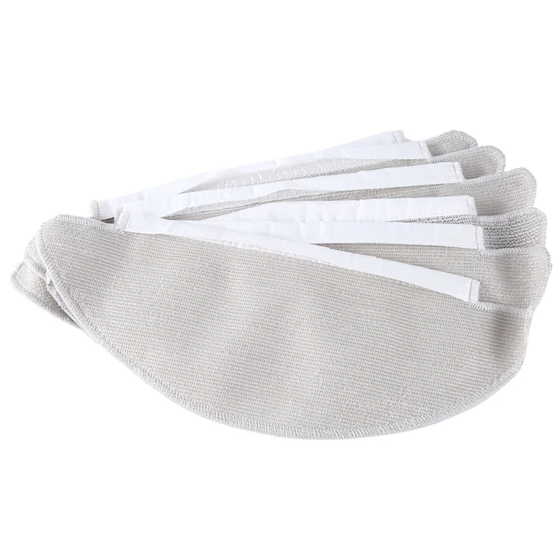 A005-6Pcs chiffons de vadrouille pour Xiaomi Viomi V5/V5 Pro lingettes chiffons accessoires aspirateur accessoires de remplacement pièces