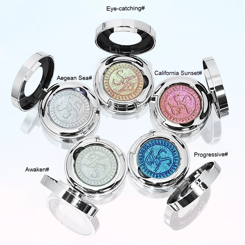 SheenEffect Chameleon Eyeshadow Shimmer Glitter Monochrome Sparkle Crystal Eye Shadow Fine Flash Halloween Lasting Eye Makeup