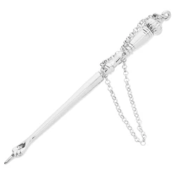 Jewish Gifts Reading Tool Pointer with Chain Decorative Torah Scripture Bible Metal Tool Synagogue Book Metal Finger Tool NEW