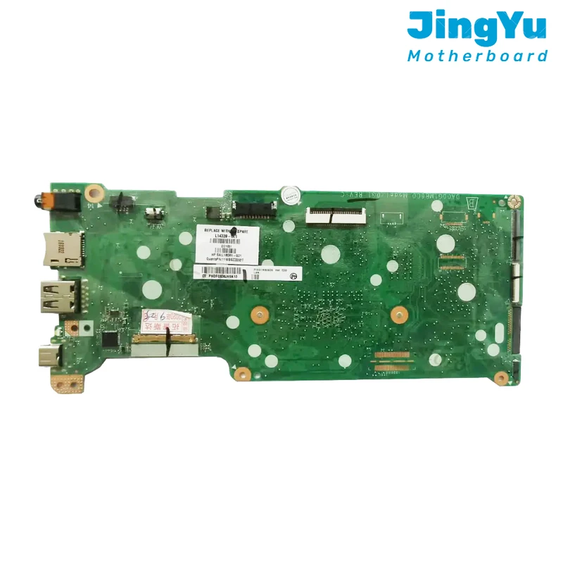 For HP Chromebook 14 G5 Chromebook 11 G6 Laptop Motherboard DA00G1MB6C0 Mainboard with N3350 32GB EMMC 4GB RAM UMA