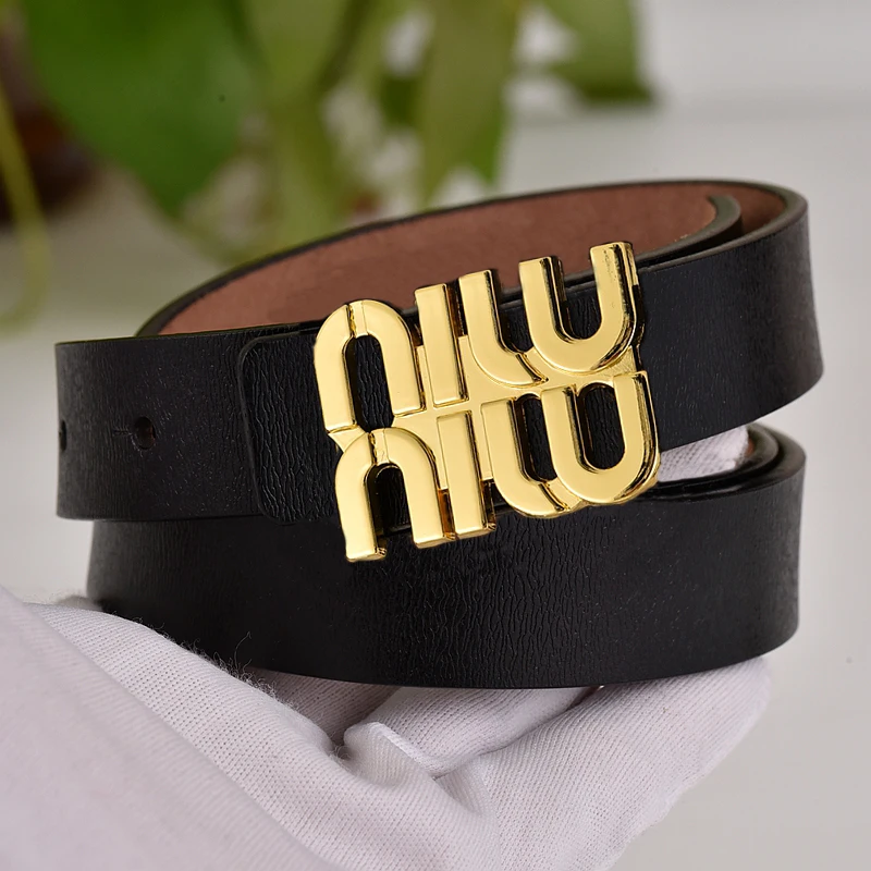 Belt Women's Thin Belt New with Jeans Belt Women's Trouser Belt Fashionable and versatile decoration women's style