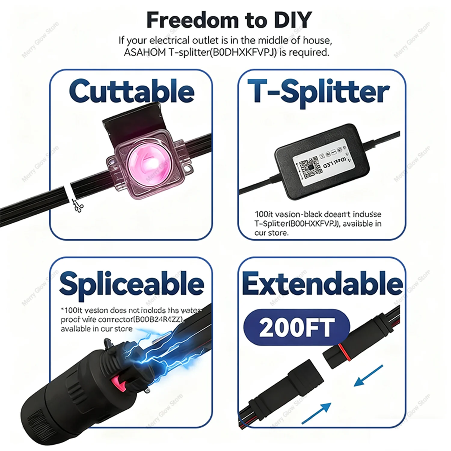 60 متر 120LED الذكية في الهواء الطلق سلسلة أضواء IP67 مقاوم للماء App التحكم RGBIC لتقوم بها بنفسك مزامنة الموسيقى للفناء إيف الطرف إضاءة ديكورية