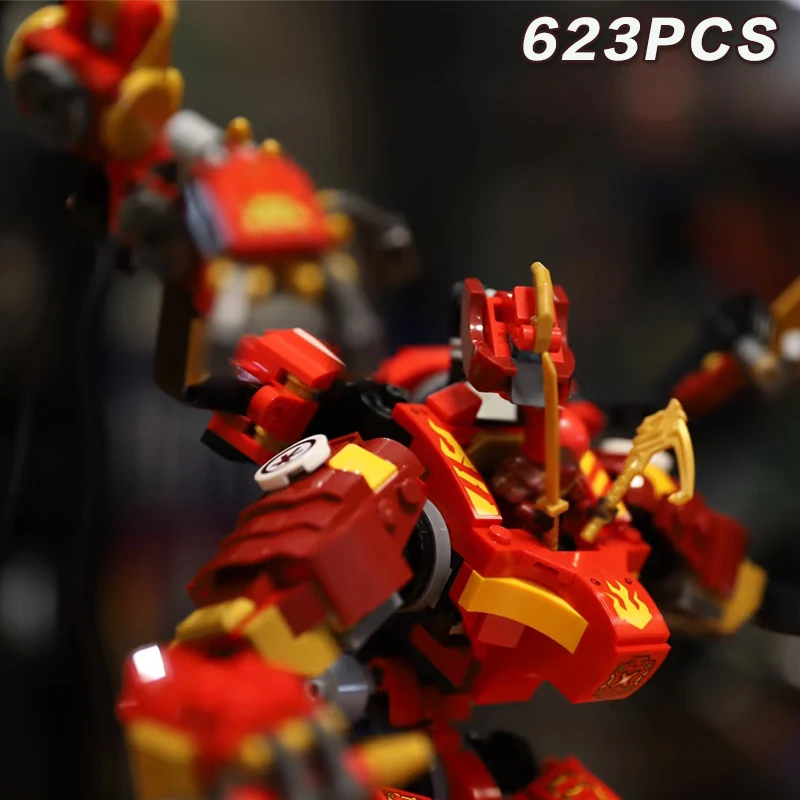 685 قطعة اللبنات Kais تسلق الميكانيكية روبوت أنيمي نموذج الطوب لعبة تعليمية للأطفال #2