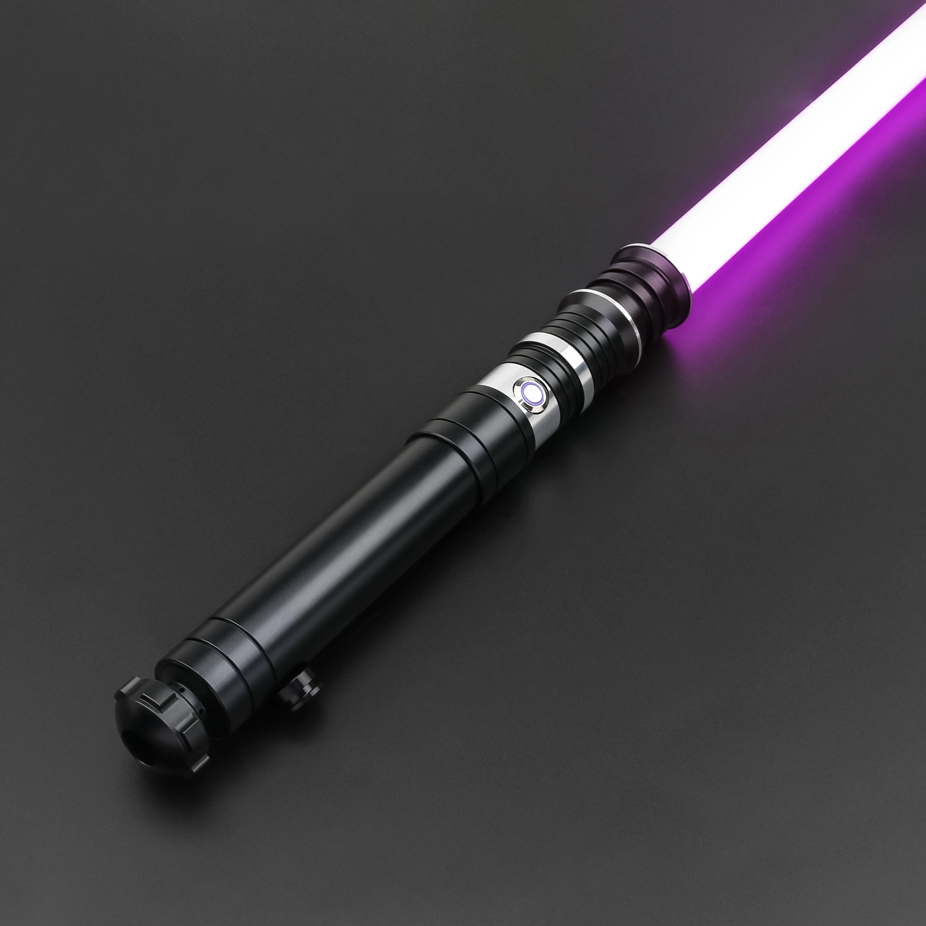 TXQSABER Lightsaber RGB Smooth Swing Heavy Dueling Metal Hilt Blaster Color Changing Force Sound Effect Mandalorian Cosplay Toy
