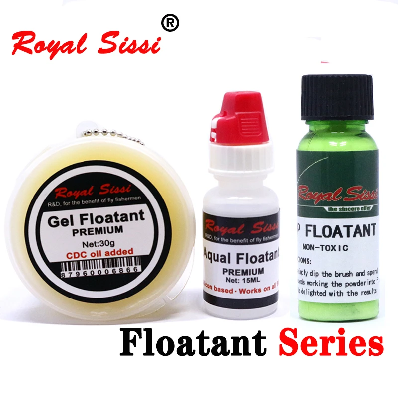 Premium Dry Fly Floatant Powder & Gel Collect Link Buoyancy Dressing Repelling Water Fly Tying Additives for Trout Fly Fishing