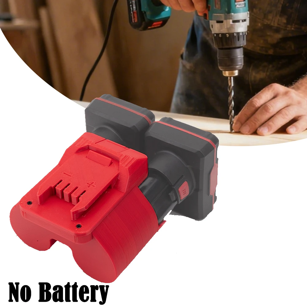 Adapter Converter For PARKSIDE X12V Lithium Battery to for Lidl PARKSIDE X20V Li-ion Power Tool Accessories(NO Battery)