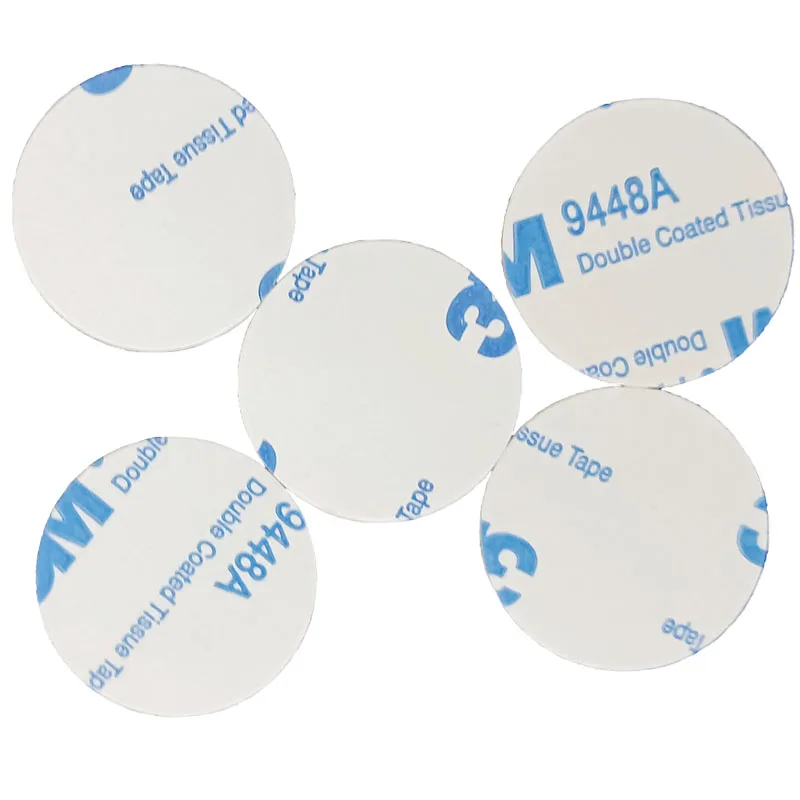 25MM RFID 액세스 제어 코인 카드 NFC 스마트 칩 태그 13.56Mhz 재기록 가능한 복사 스티커 1K S50 IC 배지 UID 블록 0 변경 키