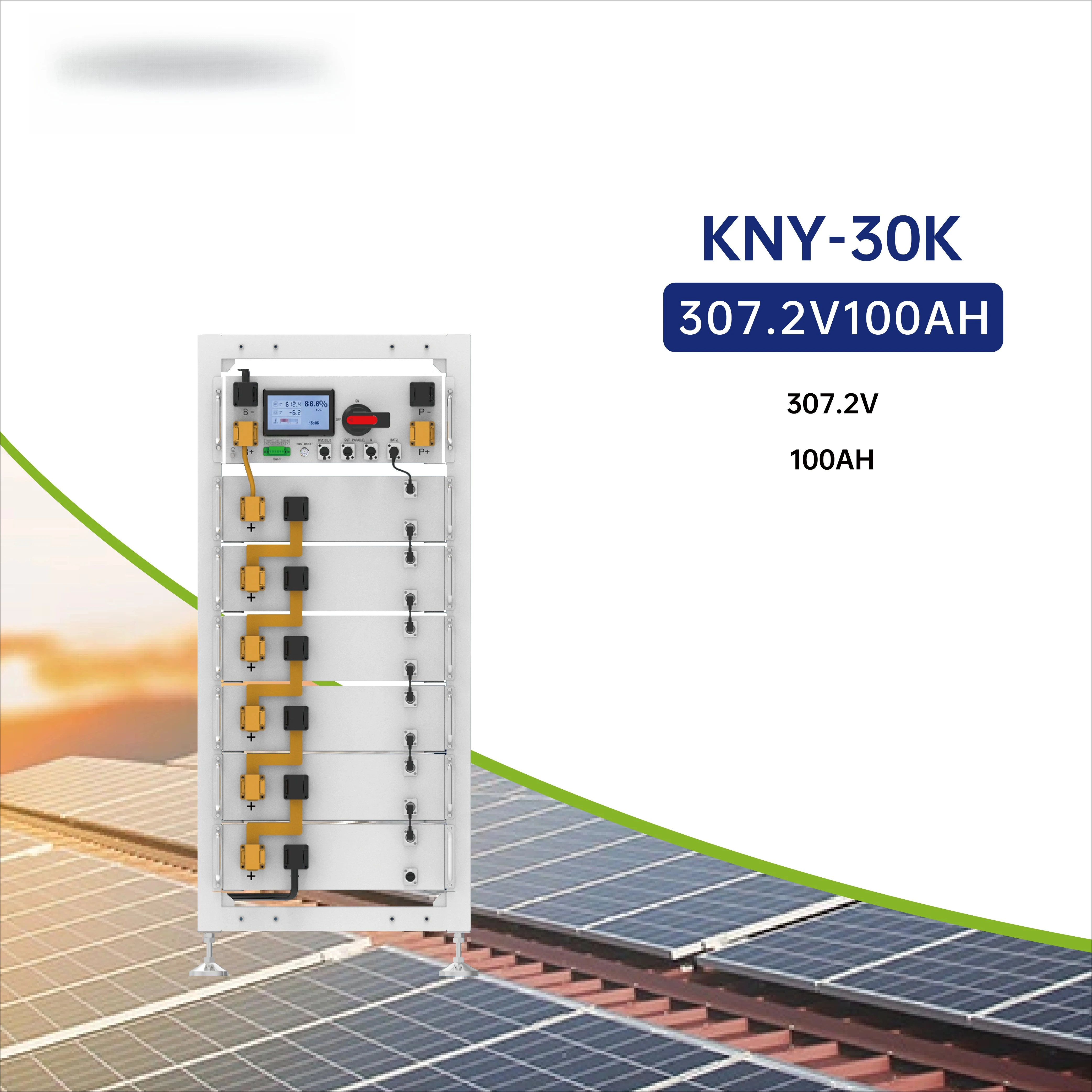 Lithium Ion Lifepo4 Battery Packs 20kwh 30kwh 40kwh 50kwh 60kwh 70kwh Solar Battery Home Energy Rack Mounted Storage Battery