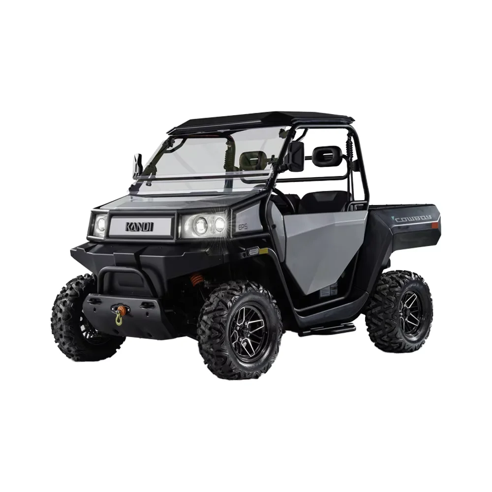 Kandi 4*4 Electric UTV With 10kw 72v Lithium Battery Cow Boy Automatic Transmission EEC Certified For Adults Side-by-Side UTV