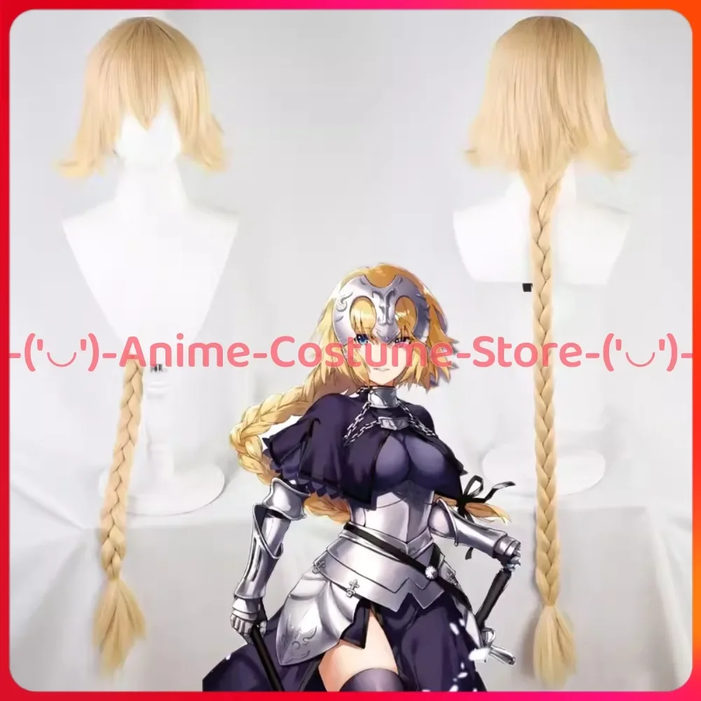 Fate/Apocrypha Jeanne d'Arc Cosplay Wig FGO Ruler Anime Game Character Carnival Party Costume Wigs Heat Resistant Synthetic Hair