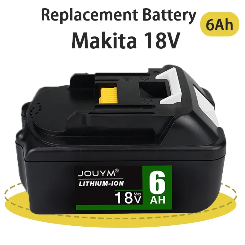 

Сменная литий-ионная батарея высокой мощности для интерфейса Makita 18 в 6 Ач