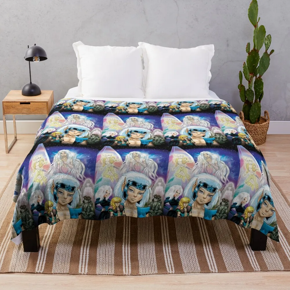 

ElfQuest: Stargazer's Hunt (Linens and Textiles) Throw Blanket christmas decoration Sleeping Bag Blankets