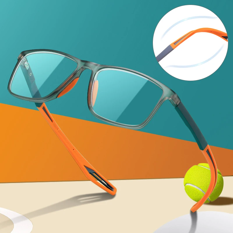 2 stücke Lesebrille Frauen Männer tr90 Sport Presbyopie Brillen Frühlings bein Blaulicht Brille 0 bis 4,0 Retro Gafas