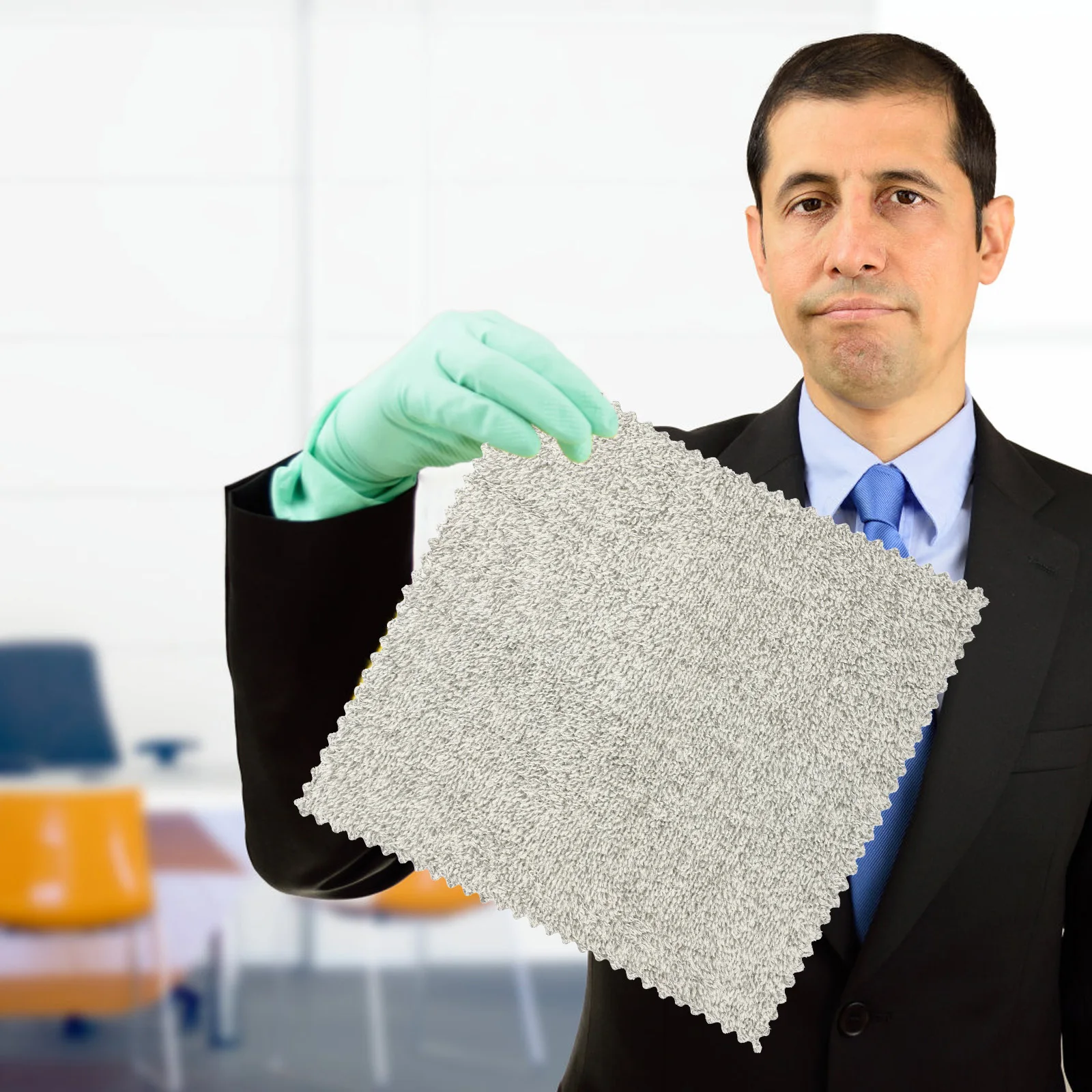 

12Pcs Bamboo Charcoal Dish Towels Soft Absorbent Kitchen Cleaning Cloths Multipurpose Washcloths for Dishes Surfaces