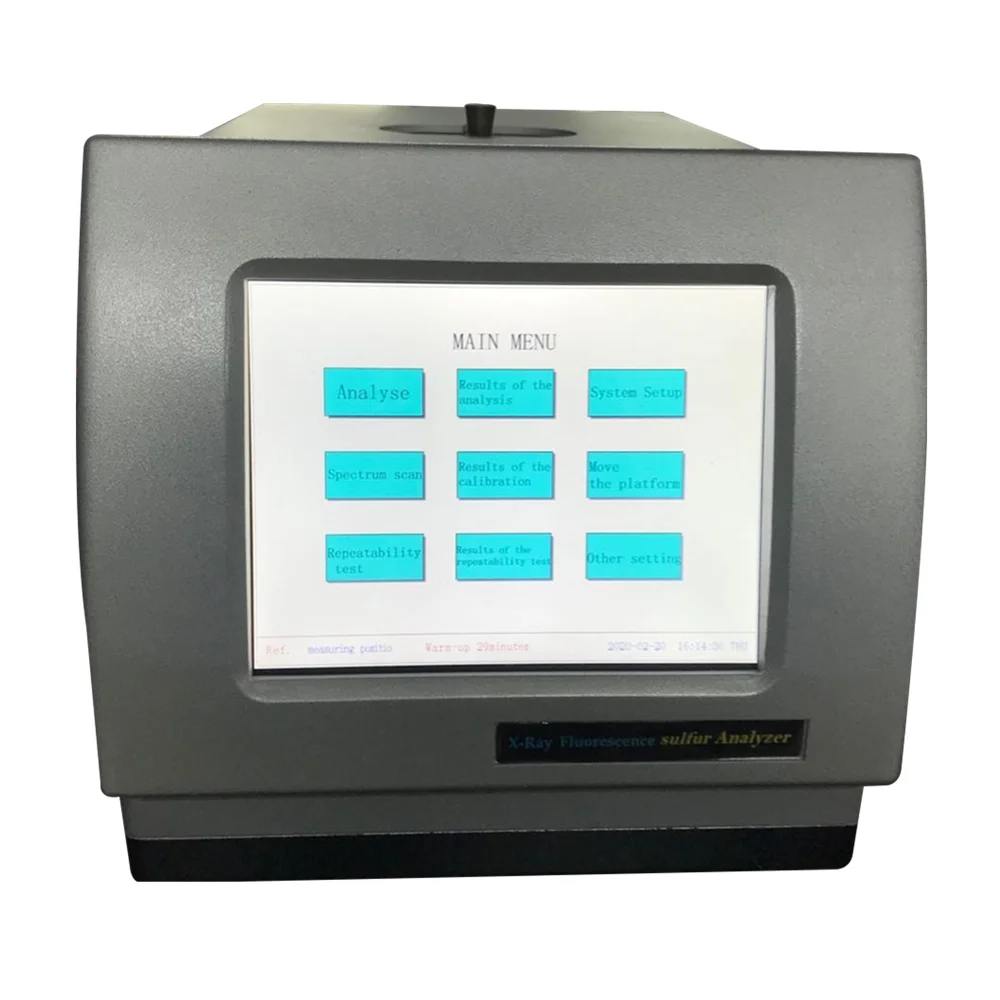 Measuring range 50-50000ppm X-ray Fluorescence ASTM D4294 Sulfur Analyzer for Diesel Fuel