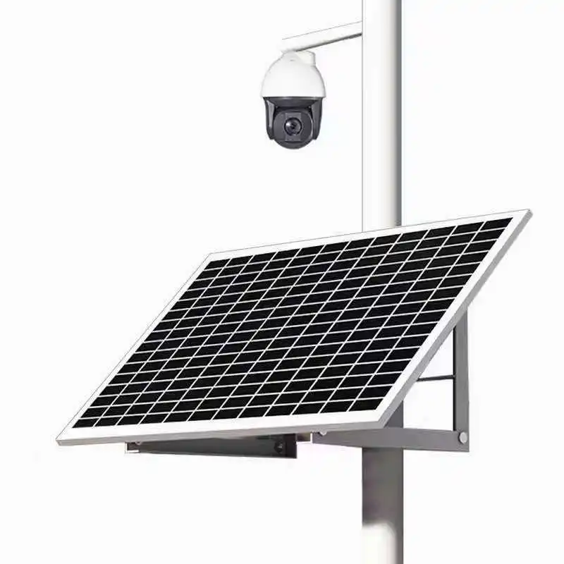 4G monitoring power supply system engineering, outdoor photovoltaic power generation is widely used in orchards and rural roads