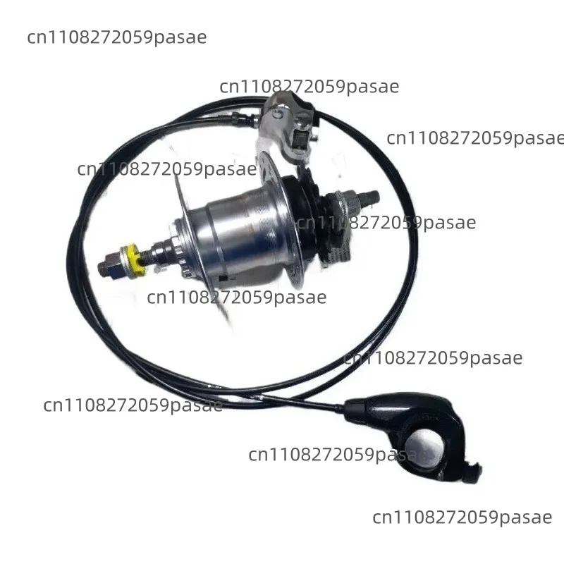 Internal 3-Speed Hub Bicycle Internal Gear Hub Rear Axle 28-Hole Shift Covers + Hub