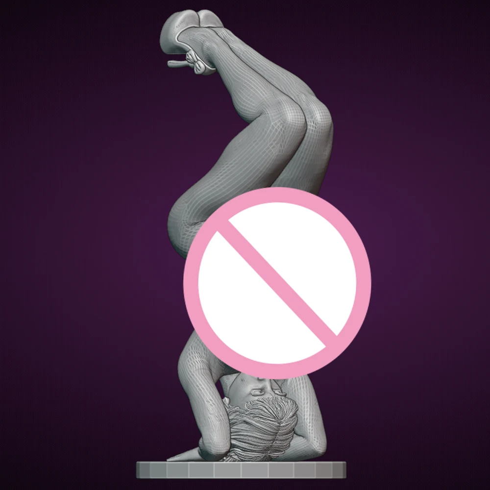 

NSFW Yoga Inverted Sexy Girl Resin Model Kit 3d Print Doll 1/24 Unassembled Resin Figure Statue Kits Unpainted Toy Gk Play Set