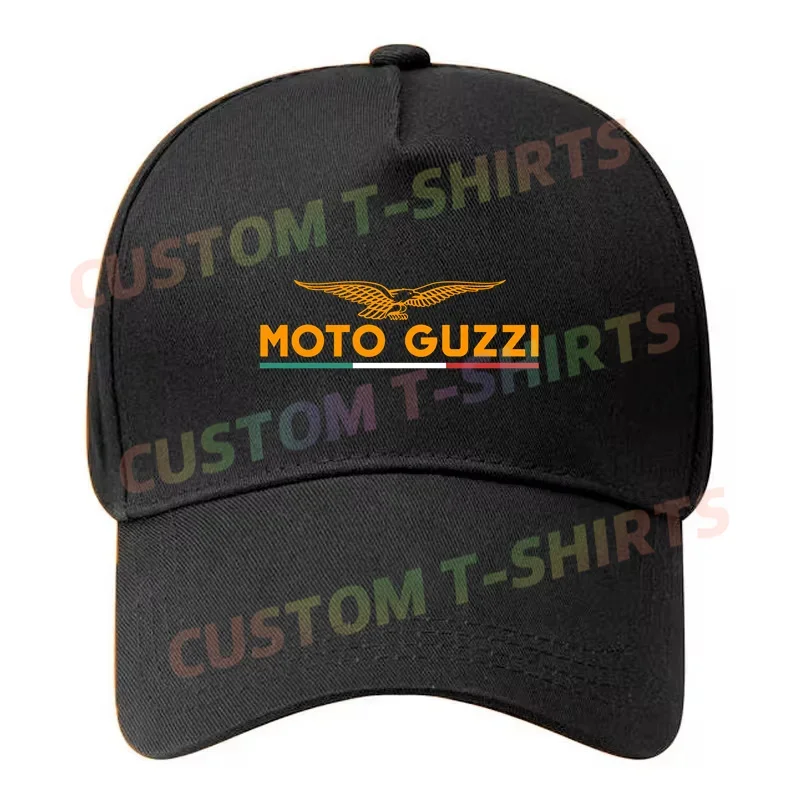 

Black Cap Moto Guzzi Eagle Logo Baseball Cap Snapback Caps Casquette Hats Fitted Casual Gorras Hip Hop Dad Hats Unisex