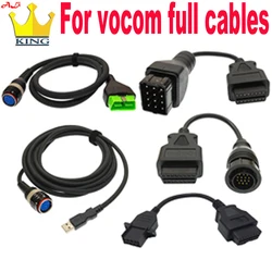 For Vol VO Vocom 2 88890400 890300 Truck Diagnosis Tech tool OBD 2 Scanner PT Ren-ault/UD/Mack Diagnostic Tool full cables ONLY