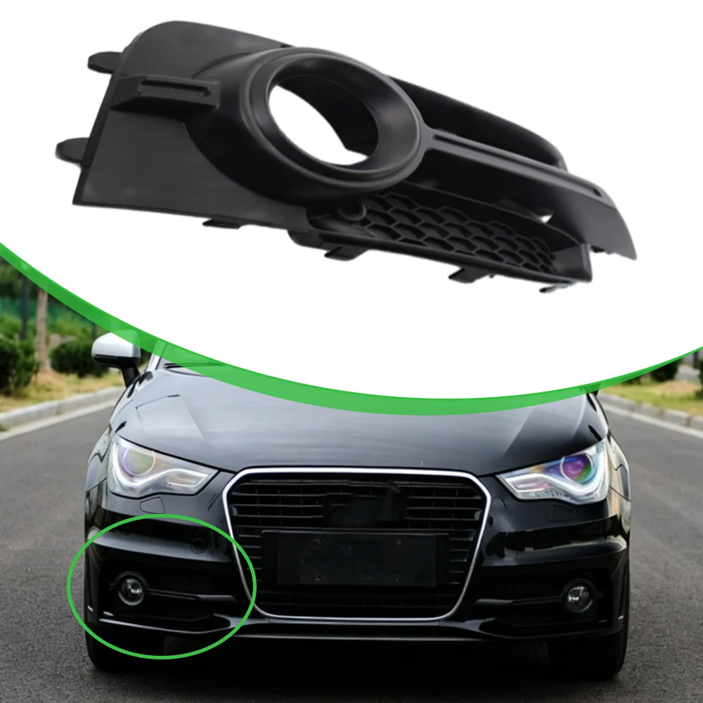 

Front Bumper Fog Light Grille Grill Honeycomb Mesh Fog Light Lamp Cover For Audi A1 8X S-Line 2010 2011 2012-2014 8X0807681B