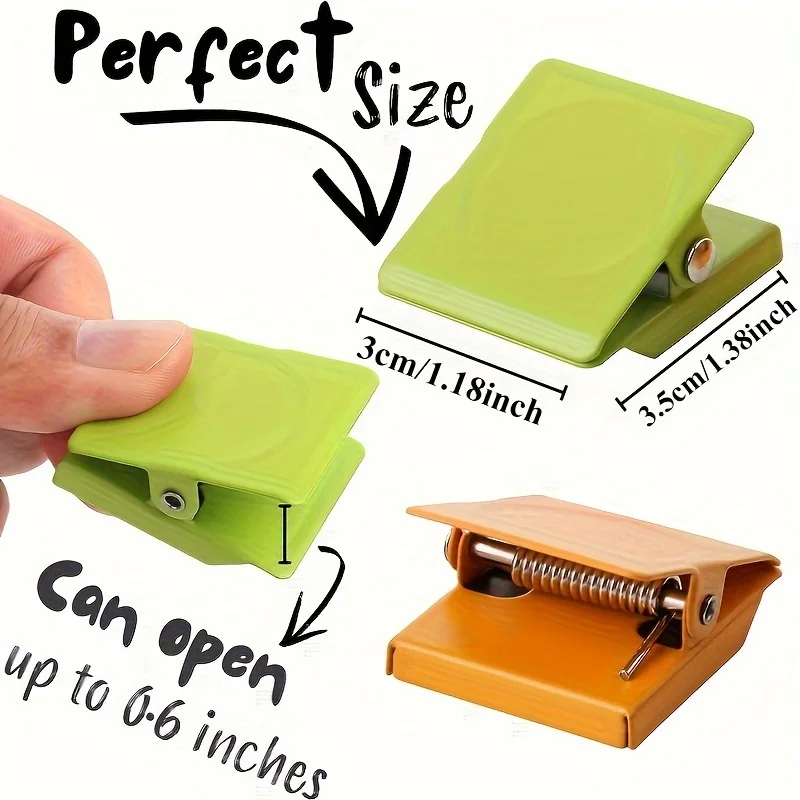 High-performance Magnetic Clamps, Stainless Steel, Versatile, Space-saving, Easy To Use, Safe Hold, for Office