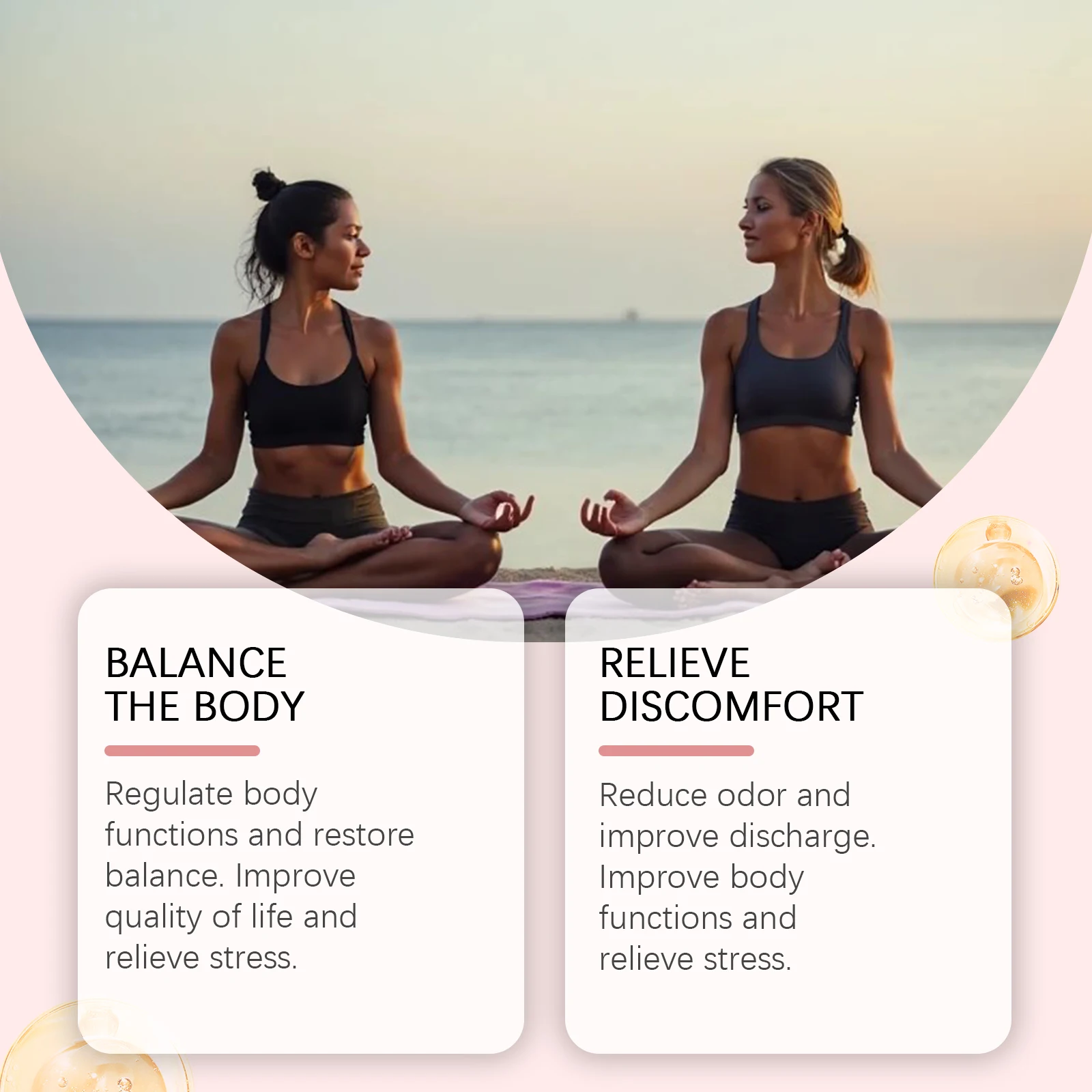 رقعة التوازن الأنثوية للنساء لفترة الطمث تستعيد هرمون الإغاثة ويقلل الرائحة ويحسن الأسرار ويخفف الانزعاج المهبلي