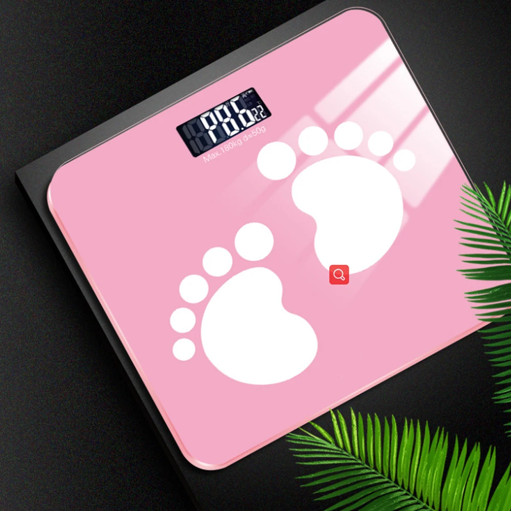 Home health weight scale bathroom scale human body weighing digital electronic fat scale can be customized logo production