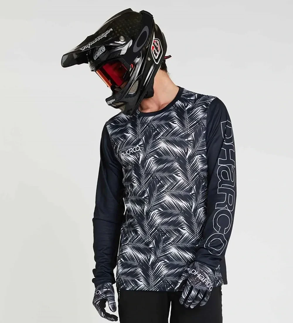 

Mans Cycling Jersey Mountain Bike Clothing Motorcycl Mesh Quick Dry T-shirt Motocross Gravity Race Adventure Locomotive Jersey