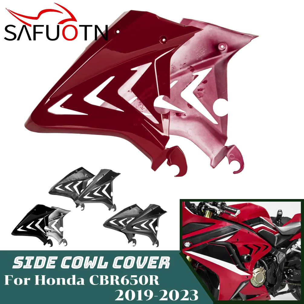 

CBR650R Side Cowl Cover For Honda CBR 650R CBR650 R 2019-2023 Motorcycle Seat Side Fairing Body Injection Frame Panel Accessorie