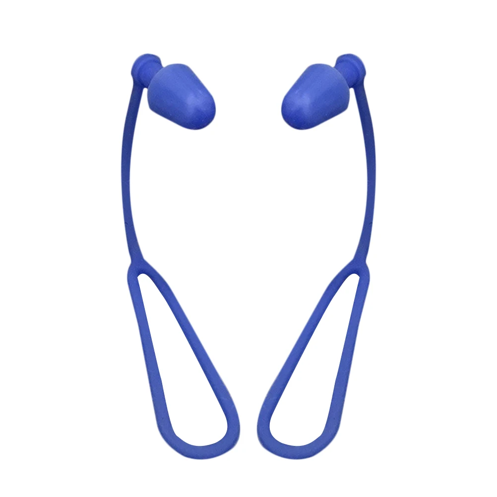 

2Pcs Nose Clip Earplug Set Sturdy Trustworthy Tool for Water Protection Blue Nose Clip Ear Plug Waterproof Earplug