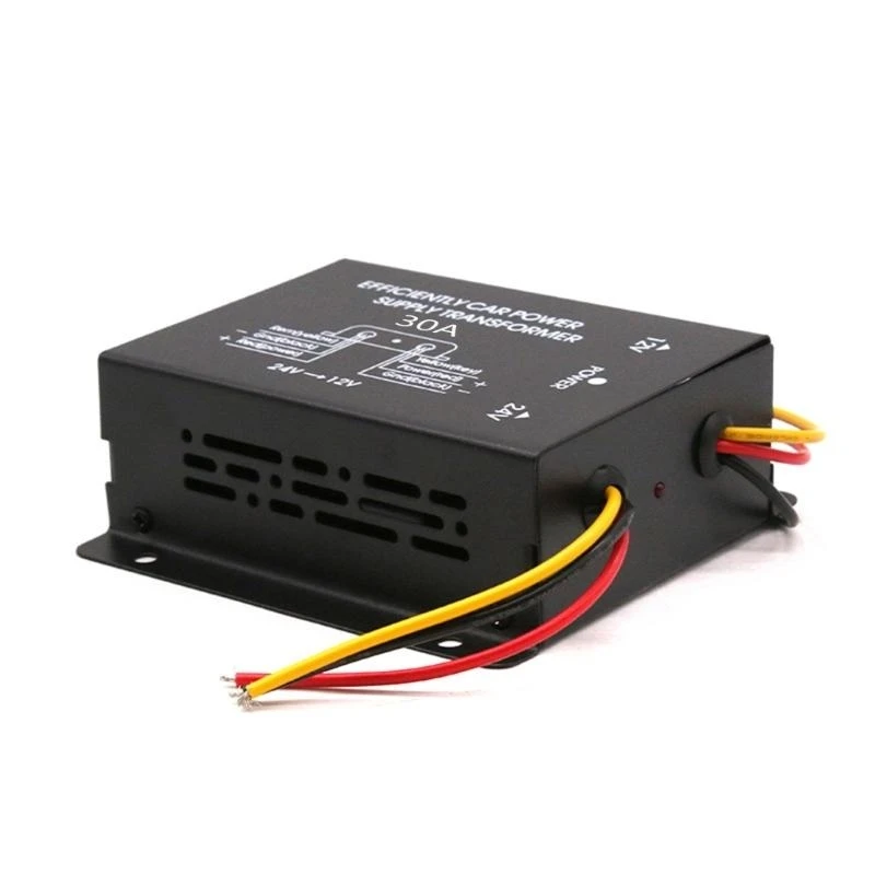 DC-DC 24V to 12V Power Supply Voltage Converter 10A 15A 20A 30A Step Down Module Adapter Efficiently Car Power Supply Transforme